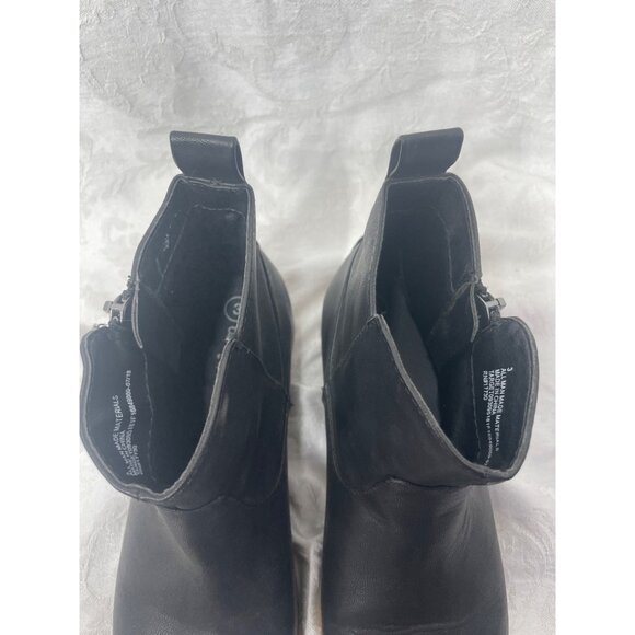 Cat & Jack Girls Ankle Boits Sz 3 non marking man made materials - Picture 7 of 7